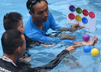 Learn from the beginning until you can understand how to swim properly and know how to use hold the breath in the water as well. 